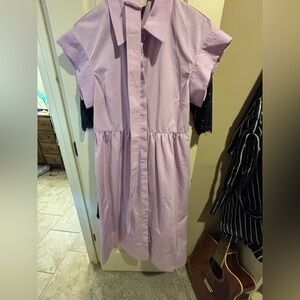 Tuckernuck Lilac Shirt Dress